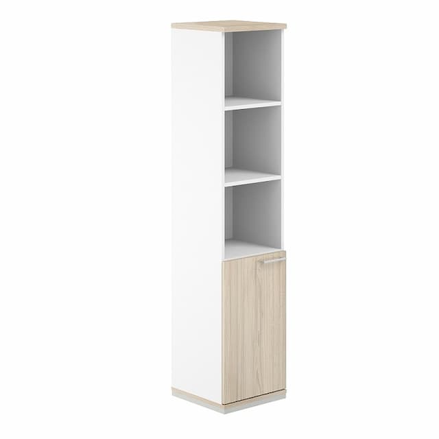 Шкаф полуоткрытый Norden Allegro AG.219.WH.AR.AR.L