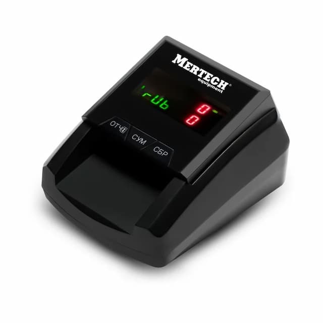 Детектор банкнот MERTECH D-20A FLASH PRO LED с АКБ