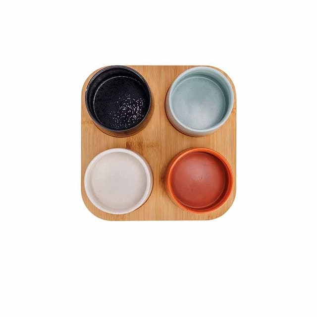 Доска сервировочная и 4 салатника CosyTrendy DELA 5918003