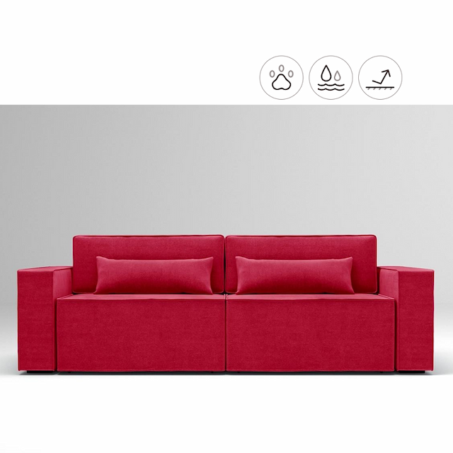 Диван Мастерфабрик Камо Kenya berry ткань велюр