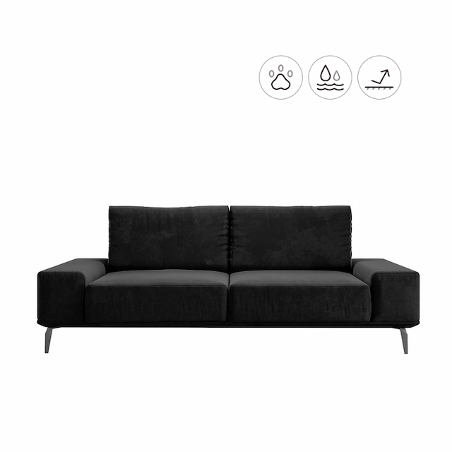 Диван Мастерфабрик Гугу Saga dark grey ткань рогожка