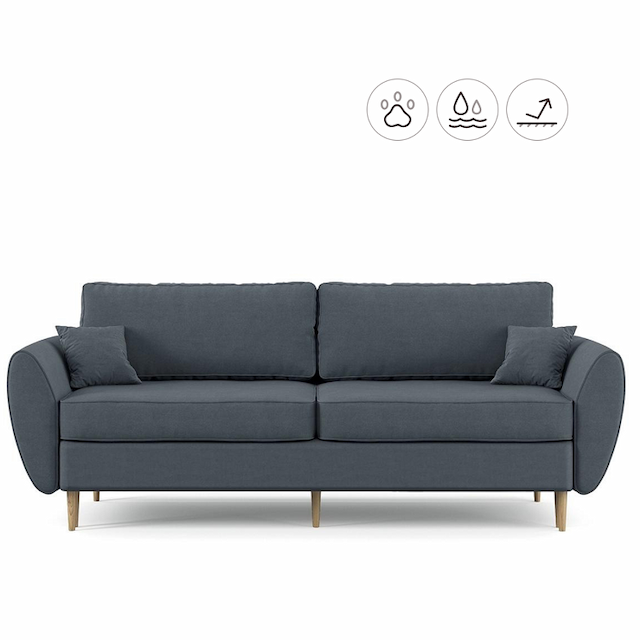 Диван Мастерфабрик Баако Saga grey ткань рогожка