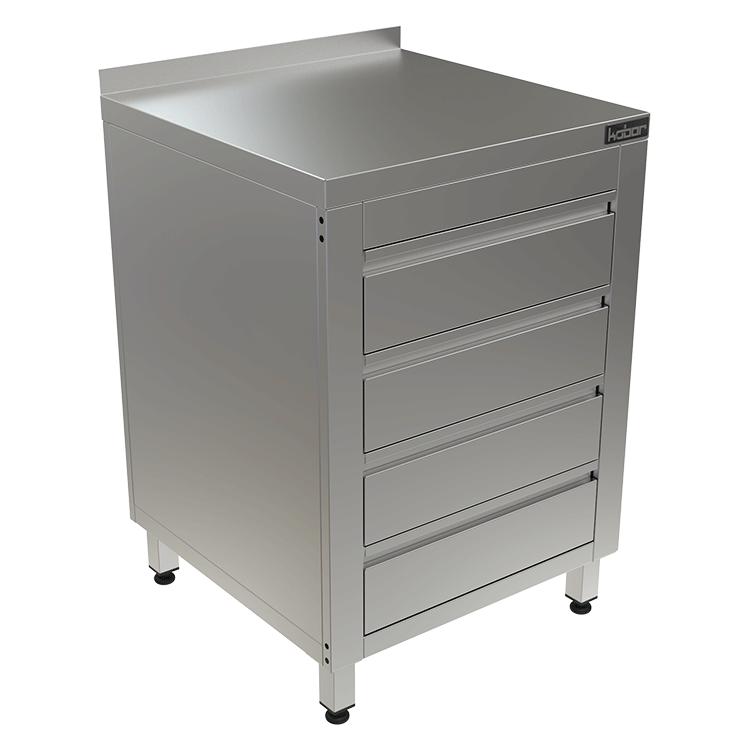 Стол-тумба КОБОР СТБ/1-40/60  с бортом